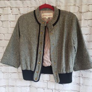SALE PRICED!!>>WOOL CROP JACKET FROM MADCHEN SZM